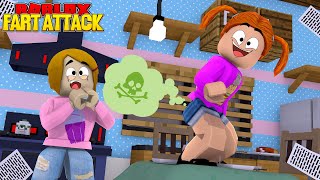 Giant Fart Monster Roblox Fart Attack With The Gang