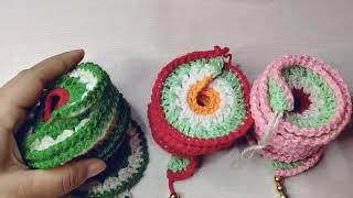 Crochet wind spinner tutorial for beginners