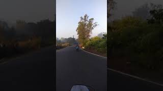 Beautiful road in ganeshpuri