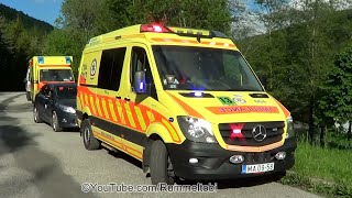 Hungarian Mercedes Sprinter/ Profile ambulance - light setup | OMSZ Mentőautó [CZ | 24.5.2019]