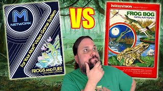 Frogs and Flies / Frog Bog | Atari 2600 vs Intellivision