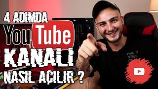 4 Adımda YouTube Kanalı Nasıl Açılır?