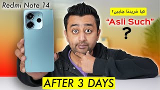 Redmi Note 14 Unboxing \u0026 Review After 3 Days Use - Justify the Price in Pakistan?