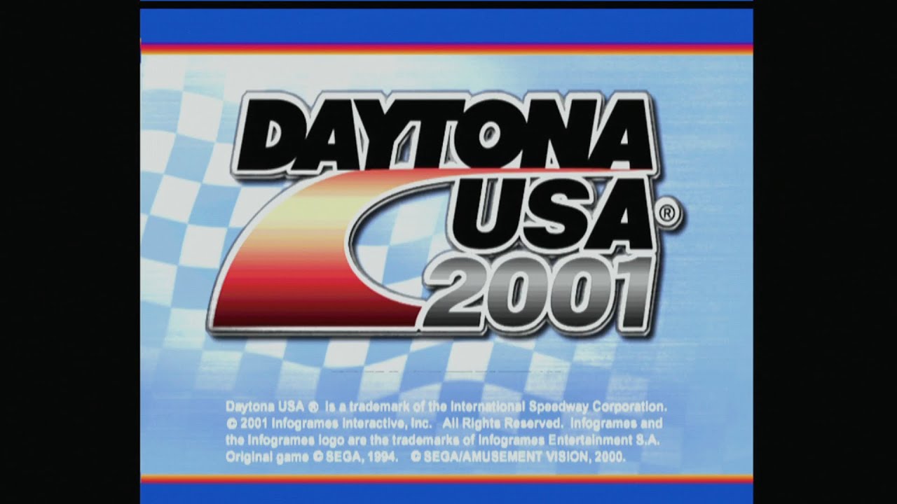 Daytona USA 2001 Dreamcast INTRO Real Hardware GBSC 1080p - YouTube