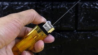 How To Make a Water Gun using Lighter - DIY