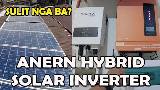 ANERN HYBRID SOLAR INVERTER REVIEW |ANERN EVO 4200 INVERTER TAGALOG| DIY SOLAR INSTALLATION