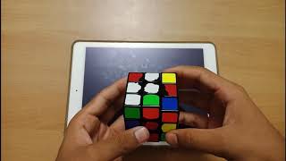 Rubik's cube solved in 3.07 seconds !!