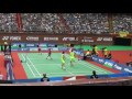 2016taipei open final wd黄東萍 鍾倩欣（中）vs 駱赢 駱羽（中）