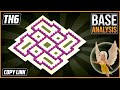 THE BEST TH6 War/Trophy Base !! COC Town Hall 6 Hybrid Base Design Layout 2023 !! Clash of Clans