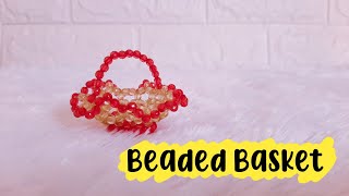 Tutorial Membuat Gantungan Kunci Manik Manik Keranjang 2 // DIY // How to Make Keychain Basket Beads