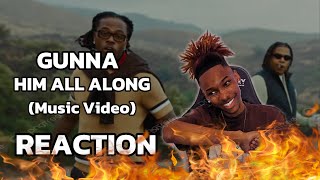 GUNNA HIM ALL ALONG REACTION (MUSIC VIDEO) AIN’T NO SNITCH #gunna #gunnatypebeat #pushinp #reaction