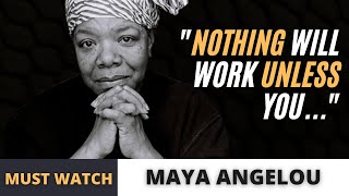 Maya Angelou Quotes On Success, Love & Life To Get Inspire-motivational speech #quotecatalog #quote