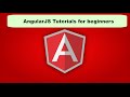 AngularJS Tutorial for Beginners - Introduction to AngularJS Course