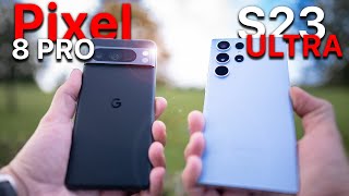 Google Pixel 8 Pro ⚔️ Galaxy S23 Ultra ⚔️ iPhone 15 Pro Max 🤯 MEGA COMPARAÇÃO!