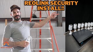 Ultimate Security: REOLINK 12MP Camera System - See Every Detail Day and Night!