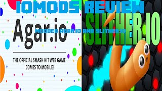 CHROME EXTENSION REVIEW!! Iomods! Modded agar.io and slither.io!