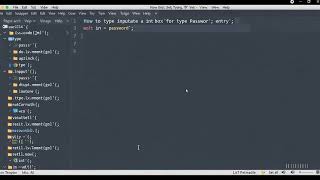 How to Create an Input For Password Entry Python Tkinter : Fsiblog
