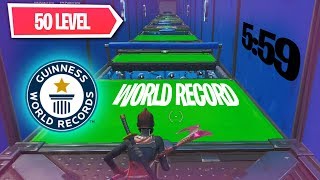 50 Level Deathrun ► World Record (5:59)