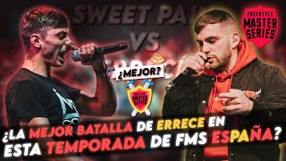 ¿LA MEJOR BATALLA DE ERRECE EN ESTA TEMPORADA DE FMS? | Votación FMS España | Sweet Pain vs Errece