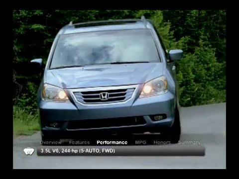 What are the dimensions of a 2010 Honda Odyssey?