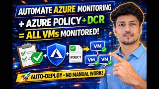 Apply Azure Monitoring to ALL VMs using Azure Policy + DCR