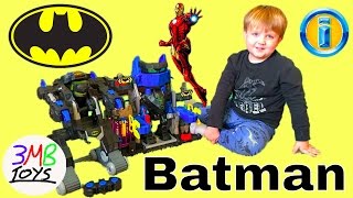 Fisher Price Imaginext Batbot RC with transforming Batcave Toys with Tyler