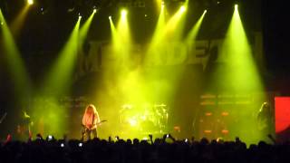 Megadeth - Public Enemy No. 1 LIVE @ Metalfest, Alcatraz, Milan, Italy, 6 June 2012