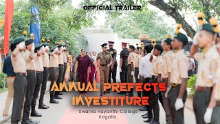 Annual Prefects Investiture of Swarna Jayanthi College | Official Trailer