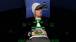 Eminem disrespected by Interviewer