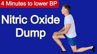 Nitric oxide | Exercise for high blood pressure | Nitric oxide dump exercise