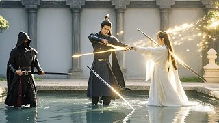 【Movie】刺客暗殺白衣聖女，卻不料功夫小子一招將他擊敗！#kungfu ⚔️#功夫