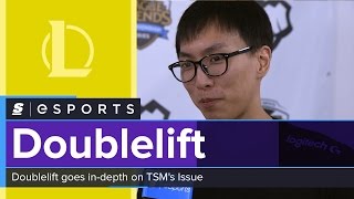 Doublelift goes in-depth on TSM's struggles: 'It's almost like playing solo queue'