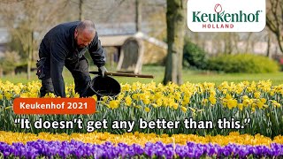 Gardener Patrick: ''It doesn’t get any better than this!’’ | Keukenhof 2021 🌷