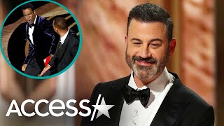 Jimmy Kimmel’s Jokes at 2023 Oscars About Will Smith Slapping Chris Rock