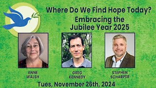 Where Do We Find Hope Today Webinar - November 26, 2024