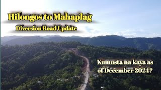 Hilongos to Mahaplag Diversion Road Update as of December 2024