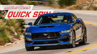 2024 Ford Mustang | MotorWeek Quick Spin