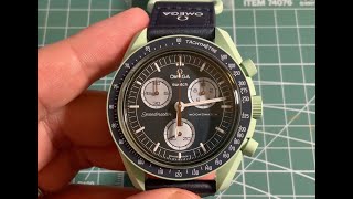 Almost an Omega Speedmaster Moonwatch for 4% the price: Omega x Swatch MoonSwatch Mission on Earth