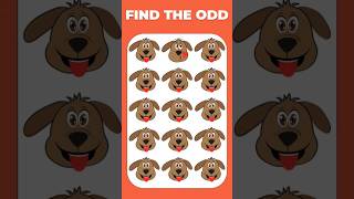 FIND THE ODD ONE OUT #101😂🧐 #howgoodareyoureyes #emojichallenge #puzzlegame #quiz