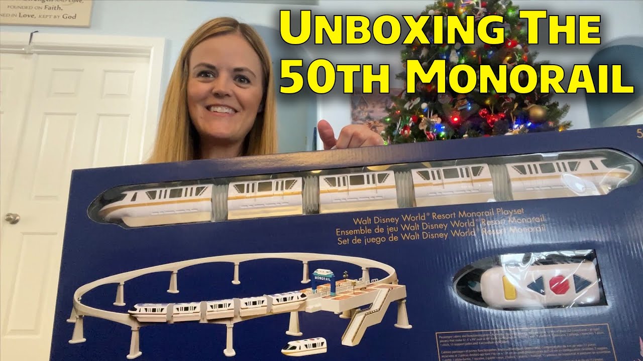 Unboxing The 50th Anniversary Disney World Monorail & Putting It Around ...