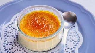 【烘焙食驗室】NO-TORCH Crème brûlée|「不用噴火槍」也可以做出脆脆的焦糖層｜如何用小烤箱(toast oven)製作焦糖｜簡單的法式甜點焦糖烤布蕾濃郁滑順零毛孔的技巧分享