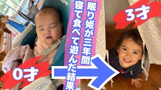 ハナお誕生日おめでとう！3歳児の成長がすごかった。ぐんぐん成長する娘