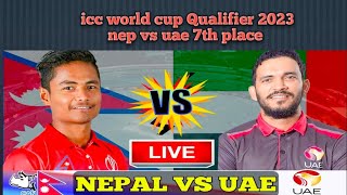 nepal vs uae live cricket match