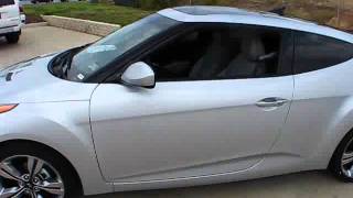 2012 Hyundai Veloster 6-Speed Start Up, Exterior/ Interior Review