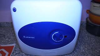 Ariston Europrisma EP 15 UR 2kW 15 litre Undersink Electric Water Heater review \u0026 install video