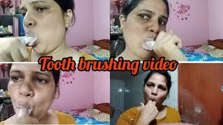 #finger tooth brushing video with tongue wash #trending #funny video #requested video @S S S VLOGS