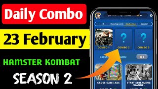 Hamster Kombat Daily Combo Today | 23 february hamster kombat daily combo |hamster kombat daily comb