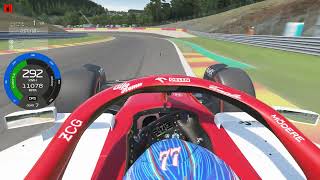 Assetto Corsa - Valtteri Bottas Onboard | Alfa Romeo C42 Onboard at Spa