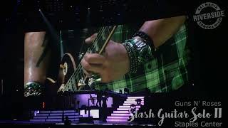 Guns N Roses Slash Guitar Solo II @ Not in This Lifetime Tour Staples Center