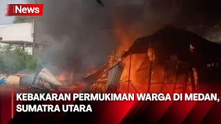 Kebakaran Permukiman Warga di Medan,Sumatra Utara | iNews Pagi 15/07 Segmen 01